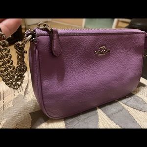 Coach PBD Leather Large Wristlet